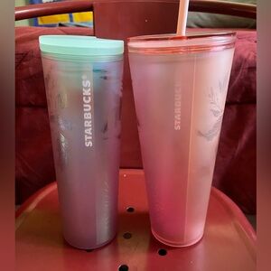 New!!! Starbucks cups, selling together collection 2022 spring rose gold mermaid